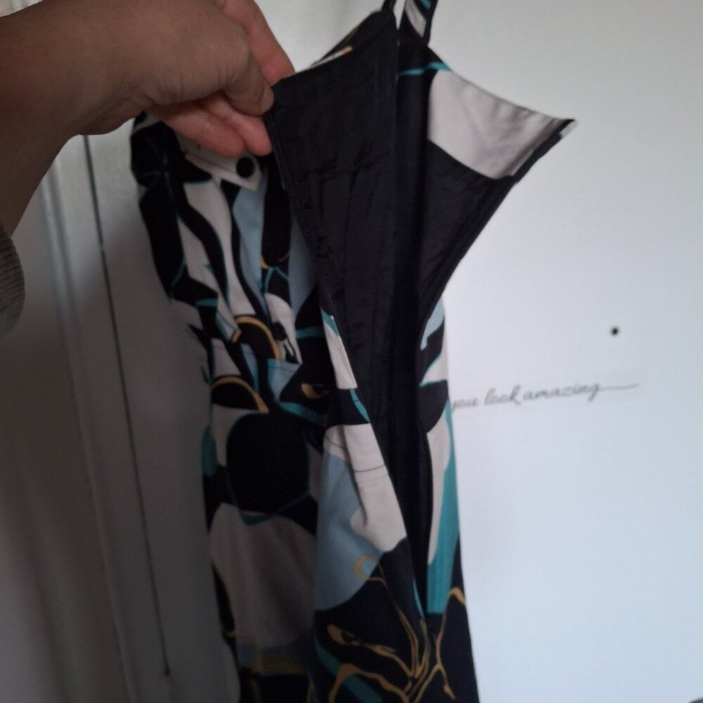 Mexx Abstract Floral Dress - Size UK 14  / US 10 - Picture 8 of 11